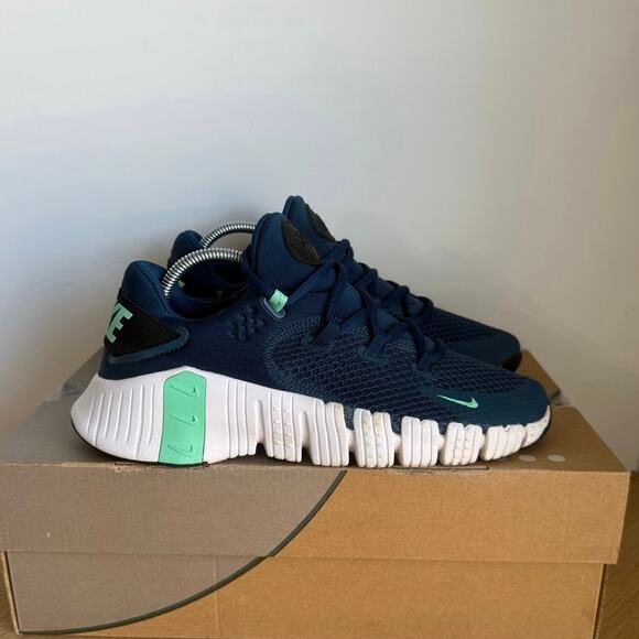 Nike Free Metcon 4 ‘Valerian Blue /White’ Women Running Sneakers - SZ 7 - Picture 2 of 14